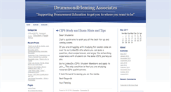 Desktop Screenshot of drummondflemingassociates.typepad.com