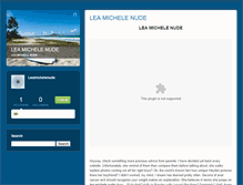 Tablet Screenshot of leamichelenude3.typepad.com