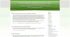 Desktop Screenshot of ourgreencities.typepad.com