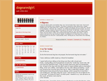 Tablet Screenshot of dogearedgirl.typepad.com