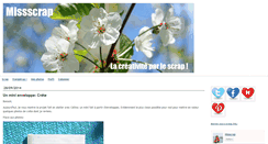 Desktop Screenshot of missscrap.typepad.com