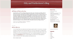 Desktop Screenshot of fiftyandfurthermore.typepad.com