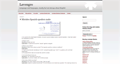 Desktop Screenshot of lavengro.typepad.com