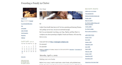 Desktop Screenshot of cluttergirl.typepad.com