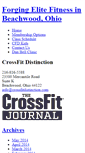 Mobile Screenshot of crossfitdistinction.typepad.com