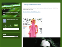 Tablet Screenshot of lindsaylohanphotoshoottolerable.typepad.com