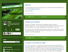 Tablet Screenshot of insidedog.typepad.com