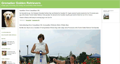 Desktop Screenshot of grenadiergoldens.typepad.com