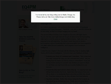 Tablet Screenshot of eq4pm.typepad.com