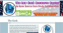 Desktop Screenshot of lawgeek.typepad.com