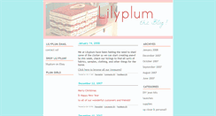 Desktop Screenshot of lilyplum.typepad.com