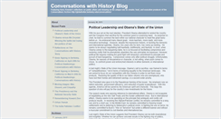 Desktop Screenshot of conversationswithhistory.typepad.com