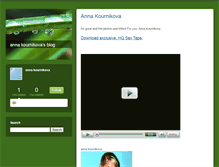 Tablet Screenshot of annakournikovaflies.typepad.com