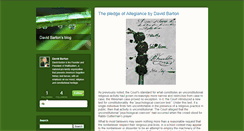 Desktop Screenshot of davidbartonblog.typepad.com