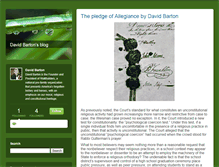 Tablet Screenshot of davidbartonblog.typepad.com