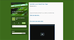 Desktop Screenshot of jenniferlovehewittsextapeballedover.typepad.com
