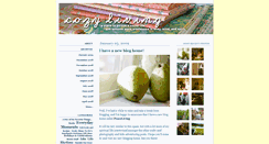Desktop Screenshot of cozyliving.typepad.com