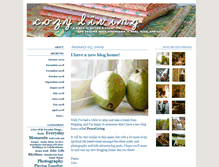Tablet Screenshot of cozyliving.typepad.com