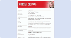 Desktop Screenshot of kirstenpowers.typepad.com