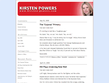 Tablet Screenshot of kirstenpowers.typepad.com