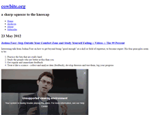 Tablet Screenshot of cowbite.typepad.com