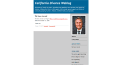 Desktop Screenshot of californiadivorce.typepad.com