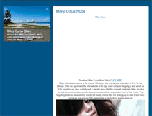 Tablet Screenshot of mileycyrusbikini.typepad.com