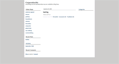 Desktop Screenshot of corporationme.typepad.com