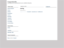 Tablet Screenshot of corporationme.typepad.com