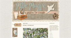 Desktop Screenshot of mllemagpie.typepad.com
