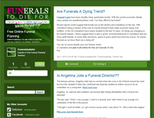 Tablet Screenshot of funeralstodiefor.typepad.com