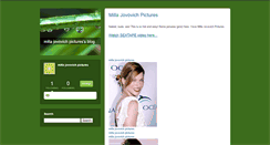 Desktop Screenshot of millajovovichpicturesbureau.typepad.com