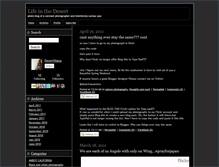 Tablet Screenshot of lifeinthedesert.typepad.com