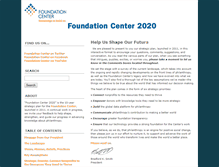 Tablet Screenshot of foundationcenter.typepad.com