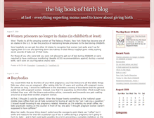 Tablet Screenshot of bigbookofbirth.typepad.com