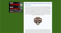 Desktop Screenshot of nflliveonlinetv.typepad.com