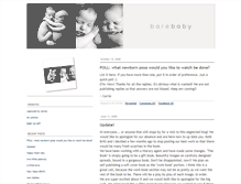 Tablet Screenshot of barebaby.typepad.com