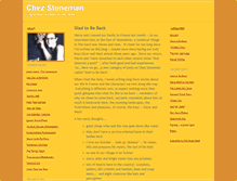 Tablet Screenshot of chezstoneman.typepad.com