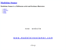 Tablet Screenshot of madeleinestamer.typepad.com