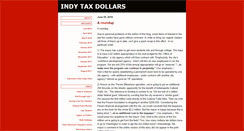 Desktop Screenshot of indytaxdollars.typepad.com