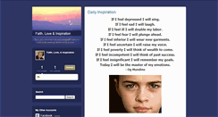 Desktop Screenshot of faithloveandinspiration.typepad.com