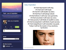 Tablet Screenshot of faithloveandinspiration.typepad.com