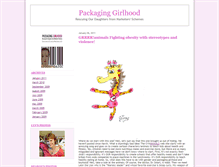 Tablet Screenshot of packaginggirlhood.typepad.com