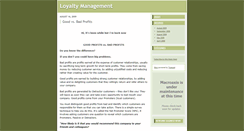 Desktop Screenshot of loyaltymanagement.typepad.com