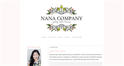 Desktop Screenshot of nanacompany.typepad.com