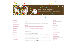 Desktop Screenshot of mylittleprojects.typepad.com