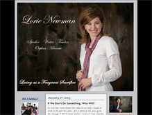 Tablet Screenshot of lorienewmanblog.typepad.com