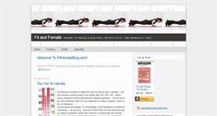 Desktop Screenshot of fitandfemale.typepad.com