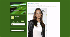 Desktop Screenshot of ninamoricuniverse.typepad.com