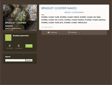 Tablet Screenshot of bradleycoopernaked.typepad.com